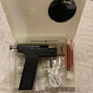 Black Ear Piercing Kit